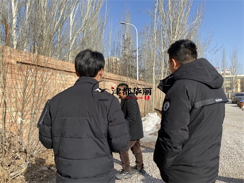中卫装修公司|中卫某医院墙面改造设计装修现场勘察 