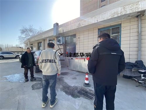中卫装修公司推荐|中卫某医院药房扩建改造装修现场勘察 