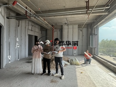 中卫装修公司|中卫涂楷商业会所设计装修项目前期施工进度