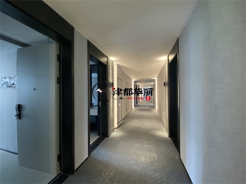 中卫轻居酒店装修设计项目|津都华丽设计