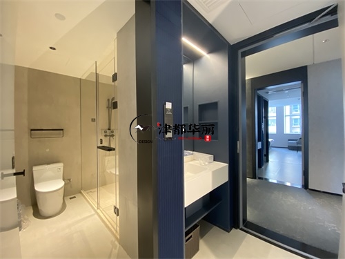 中卫轻居酒店装修设计项目|津都华丽设计