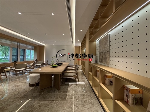 中卫售楼部展厅装修设计项目|津都华丽设计