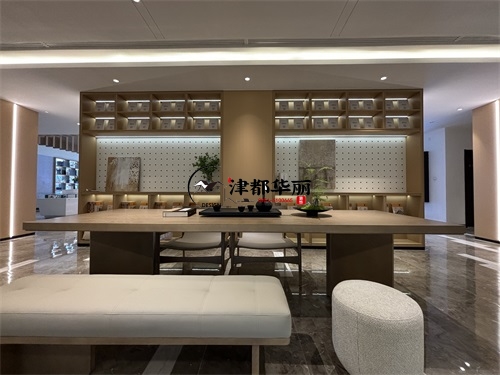 中卫售楼部展厅装修设计项目|津都华丽设计