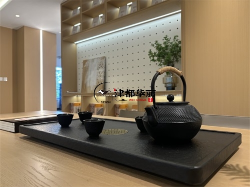 中卫售楼部展厅装修设计项目|津都华丽设计