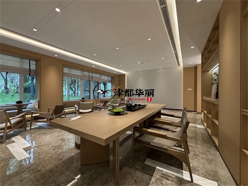 中卫售楼部展厅装修设计项目|津都华丽设计