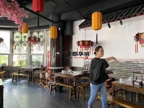 中卫火锅店装修设计项目|津都华丽设计