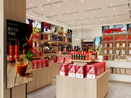 中卫工装装修公司|中卫特产专卖店设计装修，再远也全力以赴
